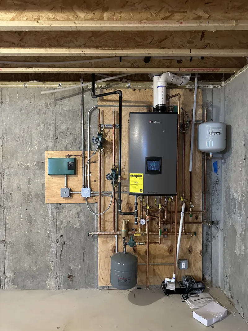 Boiler room wiring and controls — MTL Electric, Long Island