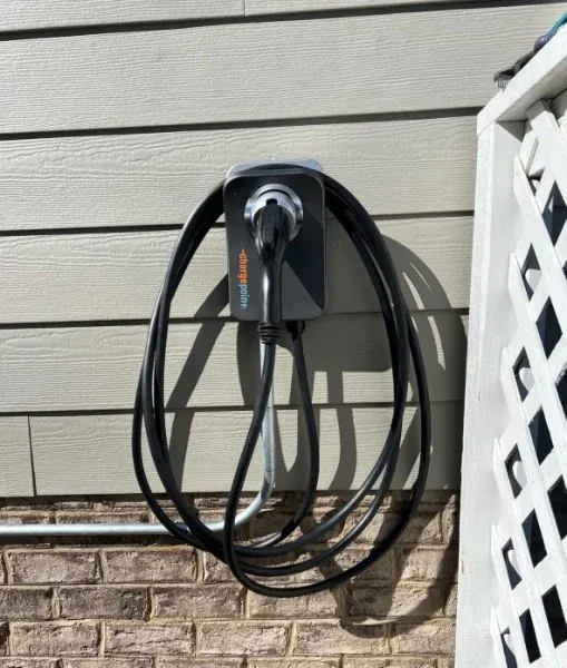 ChargePoint home EV charger installation