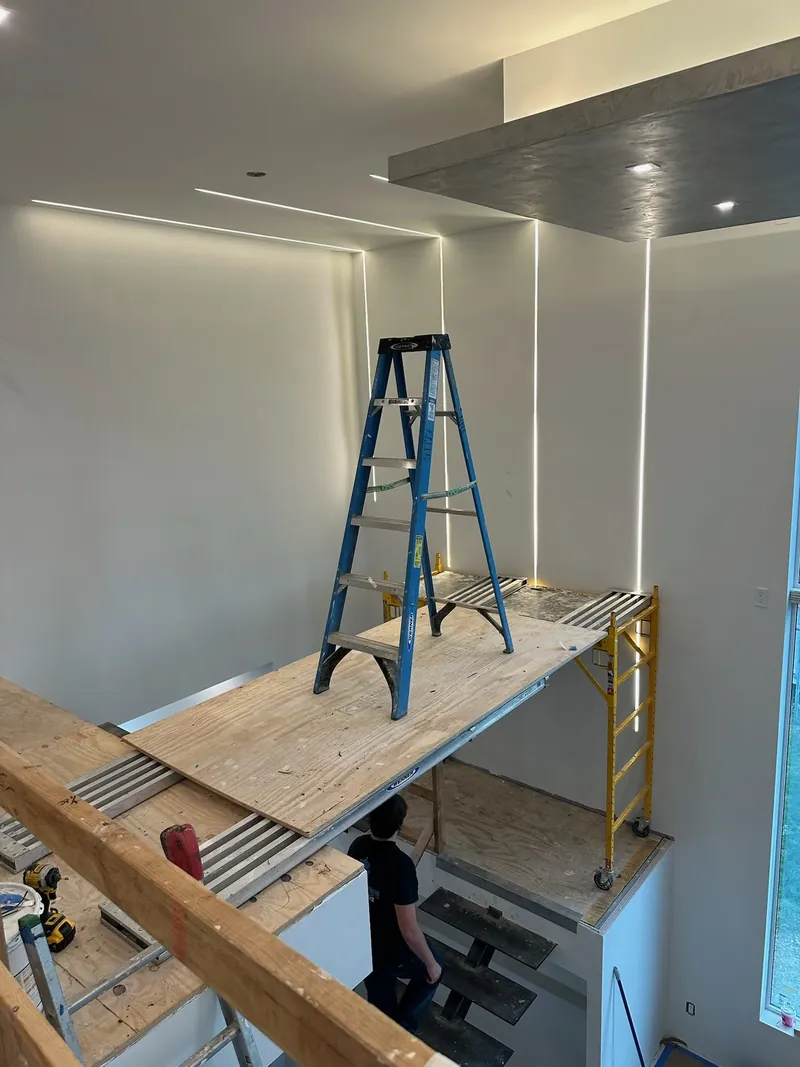 Rough-in wiring on a new build — MTL Electric, Long Island