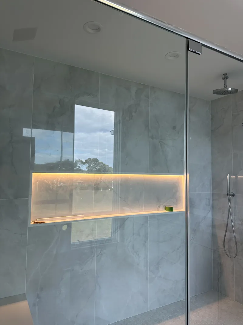 LED shower niche lighting — MTL Electric, Long Island