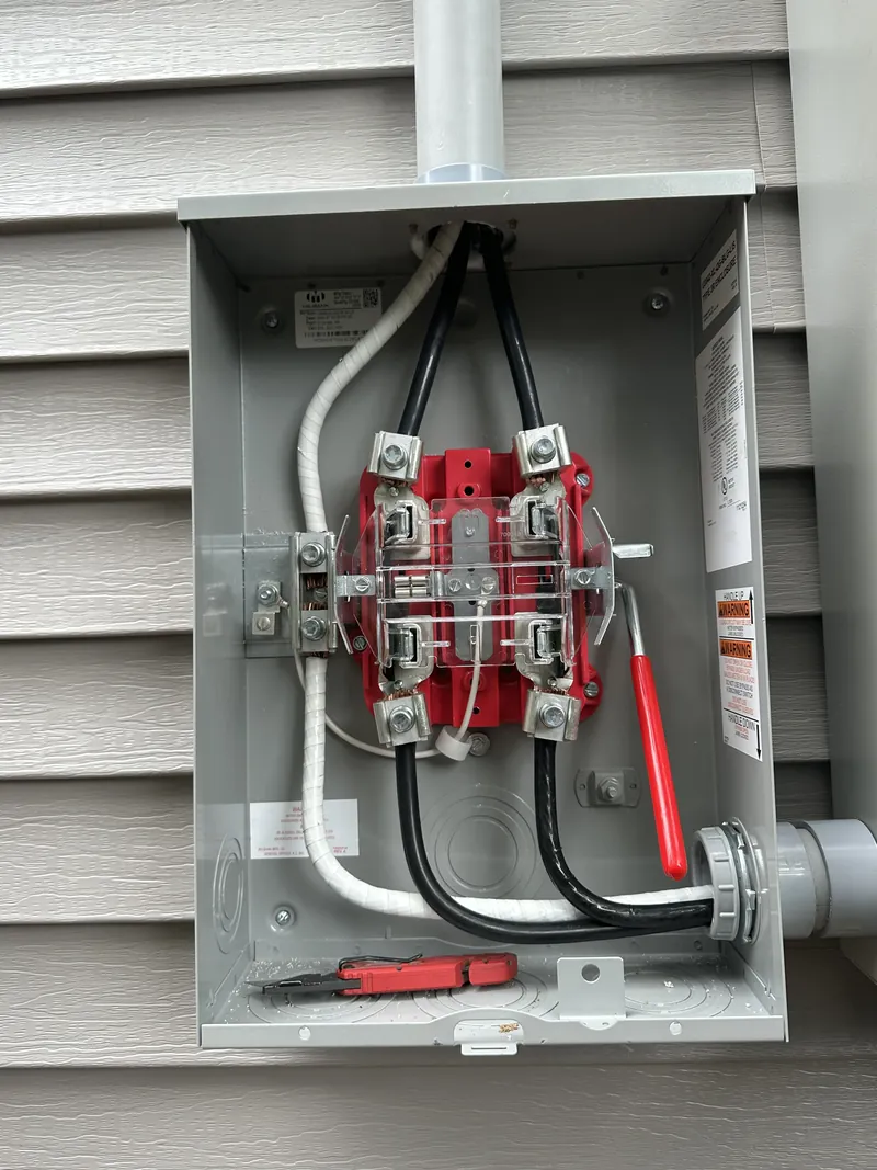New meter socket and service entrance — MTL Electric, Long Island