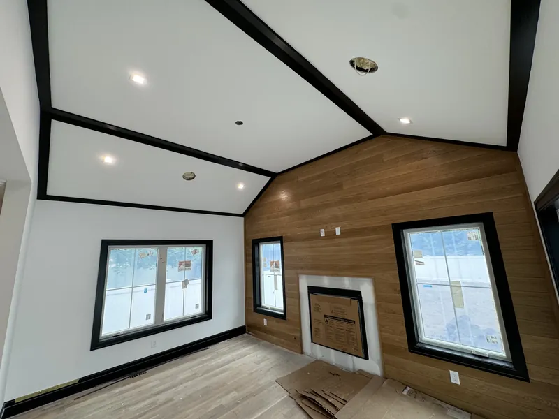 Waterfront new construction, interior rough-in — MTL Electric, Long Island